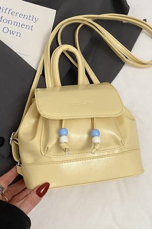 Textured Travel Backpack for Women - Versatile Commuting Handbag, Stylish Small Backpack for Outings and Shopping, 2025 Fashion