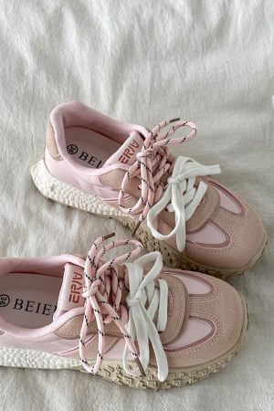 Thick-Soled Casual Sports Shoes for Women - 2025 Popcorn A Gan Little White Sneakers, Trendy Comfort Footwear