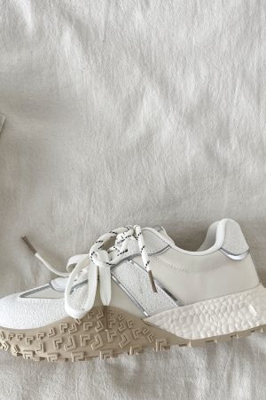 Thick-Soled Casual Sports Shoes for Women - 2025 Popcorn A Gan Little White Sneakers, Trendy Comfort Footwear