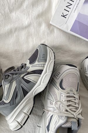 Thick-Soled Sports Shoes for Women - 2025 Spring Retro Casual Dad Sneakers, Versatile & Stylish Running Shoes