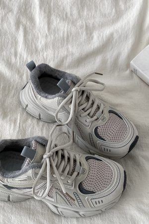 Thick-Soled Sports Shoes for Women - 2025 Spring Retro Casual Dad Sneakers, Versatile & Stylish Running Shoes