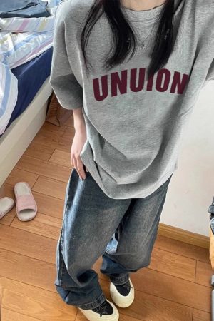 Trendy American Retro Couple Short Sleeve T-Shirt for Men and Women, Plus Size Loose Harajuku Style Half Sleeve Top