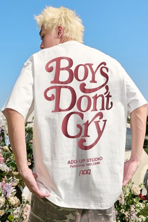 Trendy American Style Letter Print Short Sleeve T-Shirt - Retro Hip-Hop Loose Fit for Men and Women - Summer 2025 Fashion