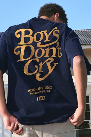 Trendy American Style Letter Print Short Sleeve T-Shirt - Retro Hip-Hop Loose Fit for Men and Women - Summer 2025 Fashion