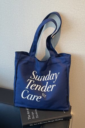 Trendy Canvas Tote Bag for Women, 2025 Casual Single-Shoulder Design, Spacious Student Bag, Everyday Essential