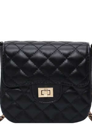 Trendy Diamond Quilted Crossbody Handbag for Women, Korean Style Shoulder Bag, Versatile Fashionable 2025 Design