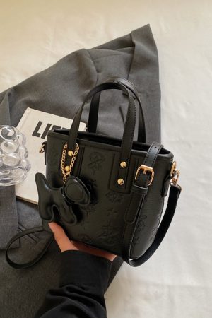 Trendy Korean Style Crossbody Bucket Bag - Cute Handheld Shoulder Bag for Spring 2025 Fashion