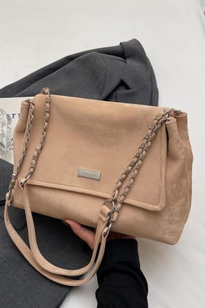 Trendy Korean Style Tote Bag for Women | 2025 Casual Underarm Bag | Versatile High-End Commuting Handbag