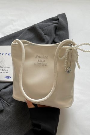 Trendy Korean Style Underarm Bag for Women - Summer 2025 Minimalist Casual Small Square Shoulder Bag