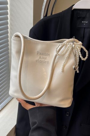 Trendy Korean Style Underarm Bag for Women - Summer 2025 Minimalist Casual Small Square Shoulder Bag
