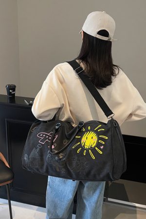 Trendy Large-Capacity Commuter Tote Bag for Women - 2025 Fashion Handbag, Portable Short-Distance Crossbody Bag