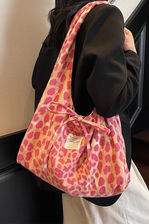 Trendy Leopard Print Tote Bag for Women - Large Capacity Shoulder Bag for Class and Commuting, 2025 Fashion Must-Have