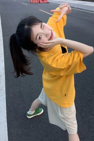 Trendy Letter Print Short Sleeve T-Shirt for Women - American Street Style, Plus Size, Loose Fit, College Vibe, Age-Reducing Top