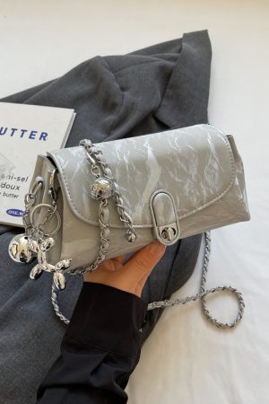 Trendy Minimalist Women's Crossbody Bag - 2025 Korean Style Small Square Handbag, Versatile Niche Design for Fashion Lovers