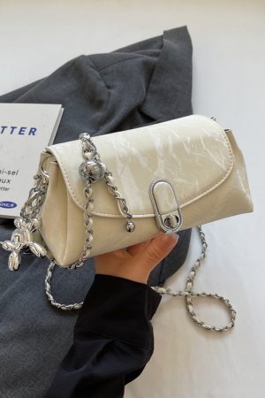 Trendy Minimalist Women's Crossbody Bag - 2025 Korean Style Small Square Handbag, Versatile Niche Design for Fashion Lovers