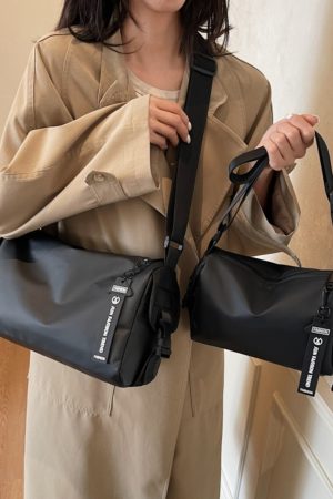 Trendy Nylon Shoulder Bag for Women - Large Capacity Commuting Pillow Crossbody Bag - Versatile Sports Tote 2025