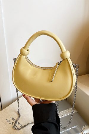 Trendy Red Handbag for Women - Versatile High-End Crossbody & Shoulder Chain Bag - 2025 Fashion Must-Have