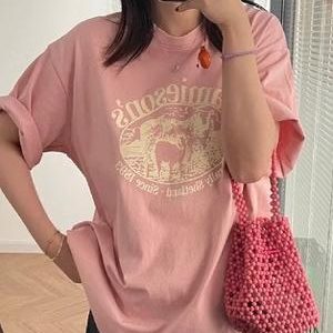 Trendy Retro Pure Cotton Short Sleeve T-Shirt for Men and Women, Plus Size, Loose Fit Hong Kong Style Couple Tee