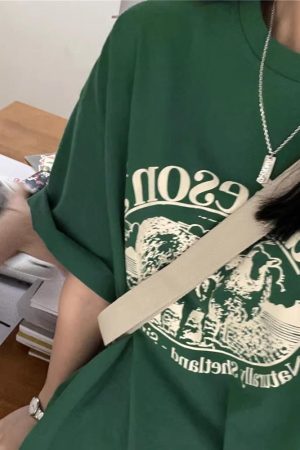 Trendy Retro Pure Cotton Short Sleeve T-Shirt for Men and Women, Plus Size, Loose Fit Hong Kong Style Couple Tee