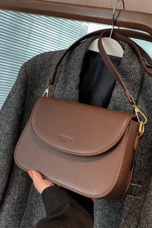 Trendy Summer 2025 Versatile Solid Color Crossbody Shoulder Bag - Chic Small Square Design for Fashionable Outfits