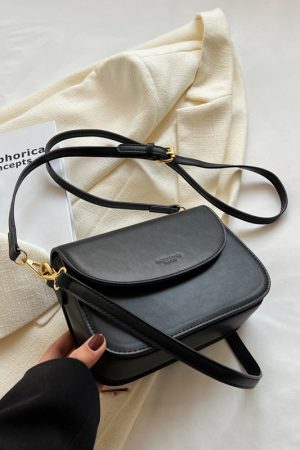 Trendy Summer 2025 Versatile Solid Color Crossbody Shoulder Bag - Chic Small Square Design for Fashionable Outfits