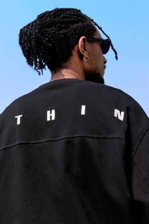 Trendy Unisex Heavyweight Short-Sleeve T-Shirt with Embroidered Letters - Summer 2025 Casual Style