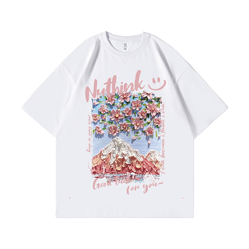 Trendy Unisex Japanese-Style Loose Short-Sleeve T-Shirts for Couples - Summer Fashion, Plus Size, Casual Streetwear Trendy Unisex Japanese-Style Loose Short-Sleeve T-Shirts for Couples - Summer Fashion, Plus Size, Casual Streetwear