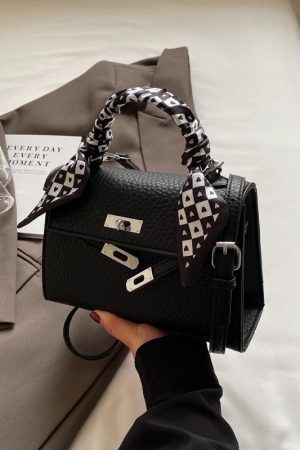 Trendy Women's 2025 High-End Tote Bag - Fashionable Shoulder Crossbody Small Square Bag