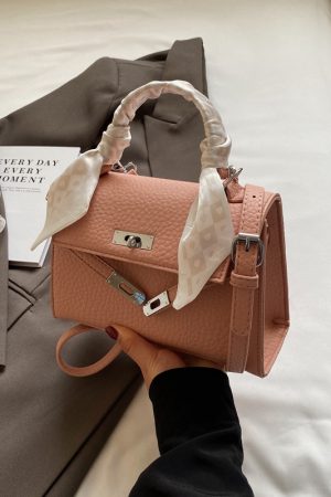 Trendy Women's 2025 High-End Tote Bag - Fashionable Shoulder Crossbody Small Square Bag