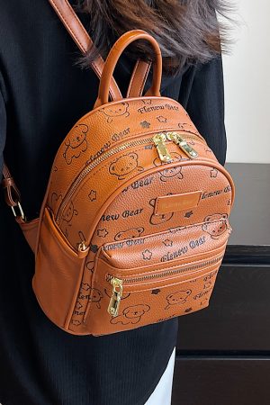 Trendy Women's Backpack 2025 - Niche Internet Celebrity Style for School, College, and Travel - Stylish Commuter Bag