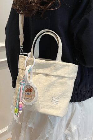 Trendy Women's Casual Bucket Bag 2025 - Versatile Lightweight Handheld Crossbody Bag in Stylish Fabric