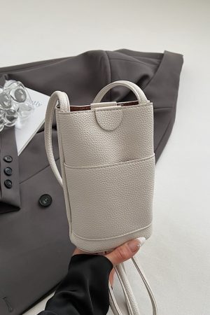 Trendy Women's Casual Bucket Bag 2025 - Versatile Shoulder & Crossbody Phone Bag for Everyday Use