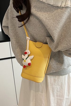 Trendy Women's Casual Bucket Bag 2025 - Versatile Shoulder & Crossbody Phone Bag for Everyday Use