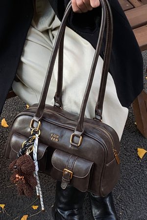 Trendy Women's Casual Multi-Pocket Underarm Bag - Versatile Shoulder & Handheld Style for Autumn/Winter 2025 Fashion