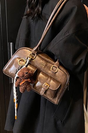 Trendy Women's Casual Multi-Pocket Underarm Bag - Versatile Shoulder & Handheld Style for Autumn/Winter 2025 Fashion