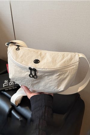 Trendy Women's Cloth Shoulder Bag 2025 - Versatile Large Capacity Crossbody Dumpling Bag for Everyday Fashion