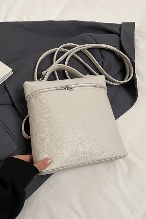 Trendy Women's Commuter Backpack 2025 - Fashionable Lychee Pattern Outdoor Book Bag for College Students