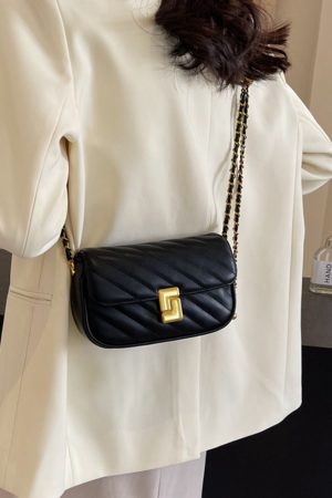 Trendy Women's Crossbody Bag - 2025 Summer Small Diamond-Shaped Square Bag in Chic Chanel-Style for Fashion-Forward Looks