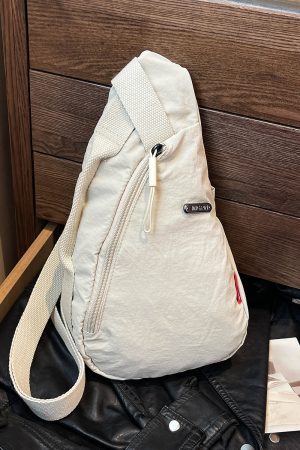 Trendy Women's Korean Style Casual Sports Crossbody Bag - Large Capacity Travel Shoulder Chest Bag for Everyday Use