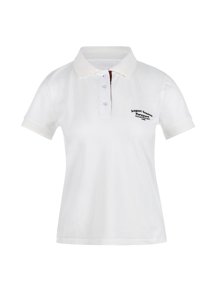 Trendy Women's Polo Shirt with Slogan Letter Embroidery and Plaid Splicing - Summer Fashion Essential for Casual Style Trendy Women's Polo Shirt with Slogan Letter Embroidery and Plaid Splicing - Summer Fashion Essential for Casual Style