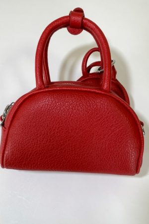 Trendy Women's Red Shoulder Bag - 2025 High-End Commuter Crossbody Pillow Bag for Fashion Lovers