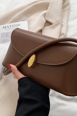 Trendy Women's Retro Underarm Bag - Versatile Small Square Shoulder Bag for Spring/Summer 2025 Fashion