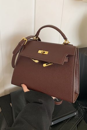 Trendy Women's Shoulder Bag - High-End Kelly Style, Versatile Fashion for Spring 2025, Chic Niche Design
