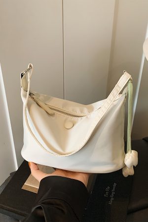 Trendy Women's Shoulder Crossbody Bags - Casual Versatile Underarm Fabric Bags for Everyday Commuting 2025