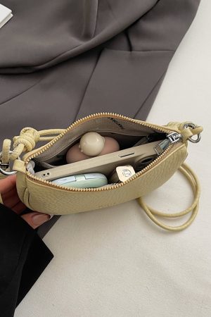 Trendy Women's Summer Crossbody Phone Bag - Casual Zipper Small Bag for Commuting, 2025 Fashion Essential