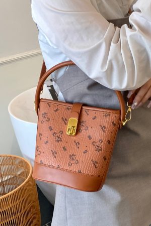 Trendy Women's Tote Bag 2025 - Versatile Shoulder & Crossbody Bucket Bag for Commuting and Daily Fashion