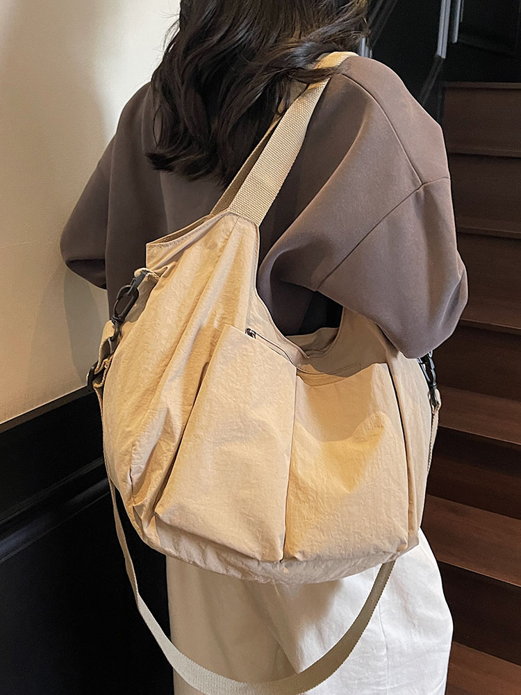 Ultra-Light Waterproof Nylon Shoulder Tote Bag - Large Capacity Commuter Handbag & Casual Travel Crossbody Bag Ultra-Light Waterproof Nylon Shoulder Tote Bag - Large Capacity Commuter Handbag & Casual Travel Crossbody Bag