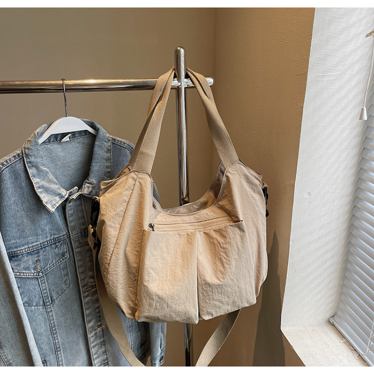 Ultra-Light Waterproof Nylon Shoulder Tote Bag - Large Capacity Commuter Handbag & Casual Travel Crossbody Bag Ultra-Light Waterproof Nylon Shoulder Tote Bag - Large Capacity Commuter Handbag & Casual Travel Crossbody Bag