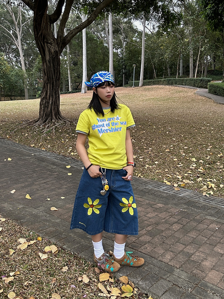 Unisex American-Style Fake Two-Piece Letter Print Round Neck T-Shirt, Loose Casual Versatile Summer Short Sleeve Top Unisex American-Style Fake Two-Piece Letter Print Round Neck T-Shirt, Loose Casual Versatile Summer Short Sleeve Top