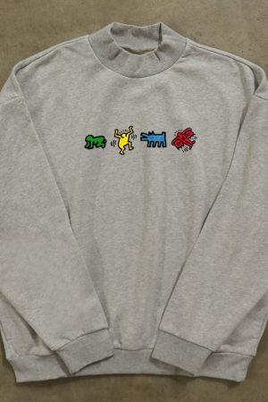 Unisex Harajuku Oversized Sweatshirt for Couples, Hip Hop High Street Style, 380g Heavyweight, Perfect for Streetwear Fashion